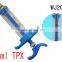 TPX plastic steel injector high quality guarantee plastic syringe                        
                                                Quality Choice