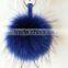 15cm raccoon fur pom poms keyrings /bag charm for decoration