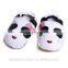 Soft Sole Baby Shoes,Handmade Infant Girl Panda Black White Baby Slippers                        
                                                Quality Choice