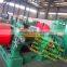 Automatic waste tire recycling line sepsrsting the fiber and rubber powder