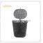 Powder Coated Vintage Metal Wire Mesh Hanging Storage Baskets for Home Decor
