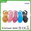 Fashion wedge Lady Slipper sandals With Colourful