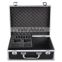 Professional Tattoo Kit Case W/ Lock Key Aluminum Carry Storage Supply Bag Potable 12x9x4" Black