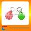 Free sample !shenzhen chuangxinjia plastic key fob ,dual frequency rfid tag