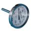 high quality SS material bimetal thermometer temperature gauge