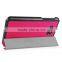 Triple folding PU stand cover case for Samsung Galaxy Tab a 7.0 t285/t280