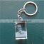 New Design 3D Laser With Logo Keychain