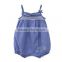 newborn one piece baby wear soft denim bodysuit onesie baby wholesale China