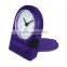 Foldable travel alarm clock with snooze, plastic table clock