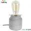 China Market of Electronic Concrete Table Lights