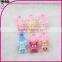Selling the European and American children hair accessories Acrylic bear hair clips