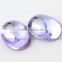 Lavender oval shaped glass stone, wholesale alibaba colored glass stones china glass stone