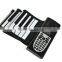 Musical instrument 88 keys roll up piano/foldable piano keyboard/flexible keyboard piano