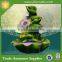 Resin Lotus Flower Outdoor Garden Water Fountain