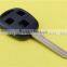 Car key remote control for Toyota Yaris 3 button key shell TOY47 blade