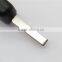 Hot sale Peugeot 407 2 buttons flip remote key shell with groove blade for cars