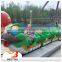 Popular Amusement park outdoor games rides caterpillar roller coaster with track train for sale