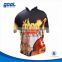 Paypal accept 100% polyester dri fit sublimated bowling shirts