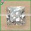 wholesale machine cut faceted square princess cut white synthetic stones cubic zirconia price