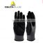 50% polyester 50% cotton with latex coating resitant-rip safety gloves