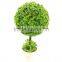 Selling table decoration artificial boxwood grass ball bonsai
