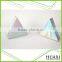 Triangle Silvery Paper Sweet Box for Wedding Gift