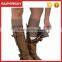 A-07 knit boot socks with lace knitting girls boot socks cuffs lace knit boot cuff socks