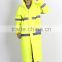 Raincoats factory high quality waterproof reflective safety rain suits