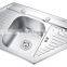 SC-403 China suppliers handmade 0.8 meter deep stainless steel kitchen sink