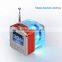 Support USB TF Music Playing Crystal Flash High Quality Portable Speaker For Bicycle