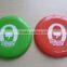 Best selling plastic dog frisbee with customer printing wholesale