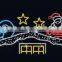 2016 New Product Outdoor 2d Motif Train Light Christmas Decoration Rope Light