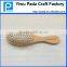 wooden hair brush