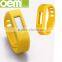 OEM high quality silicone rubber fitness wrist band