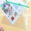2015 New Products Famous PVC Zipper Document Bag Wholesale In 