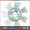 4 Holes 7 Blades 4D84 8D88 High Quality Plastic Fan Blade YM129612-44740 for Excavator PC40 PC50