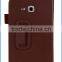Fashion Flip Hand Strip Leather Case Stand PU Leather Case with Card Slot for Samsung Galaxy Tab E lite