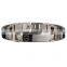 Noproble P044 FDA Tourmaline Stainless Steel Sexy Paracord Health Charm Fashion Love Bangle
