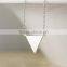 Wholesale China 925 Sterling Silver Triangle Necklace