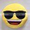 2016 NEW China Factory Emoji Sunglasses Pillow