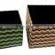 Fashion style cardboard box packaging fabric storage boxes with lids