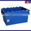 600*400*315mm Heavy Duty Plastic Bin with Bars