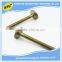 Shenzhen customized high precision metal flat head screw