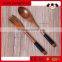 Wholesale 100% natural wood salad spoon & fork