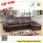 2016 hot sale antique sofa furniture Living Room Sofa Foshan manufactoture1 shaped leisure Leather sofa