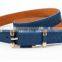 crocodile genuine leather belt and leather
