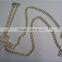 Luxury double stones strap jewelry bra straps