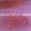 Pressure Crocodile Grain pu Synthetic Leather for Bags,sofa,furniture