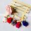 lovely fur key chain chicks bag charm