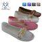 2016 ladies sandal and shoes step-in flat PU breathable